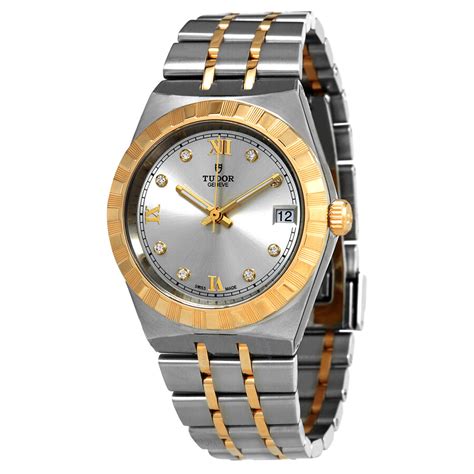 tudor royal ladies watch|tudor watch with diamonds.